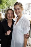 Amsterdam 1 september 2010
Feestje bestaan 5 jarig bestaan Glamour. Model  Kim Noorda met modelscout Wilma Wakker
Peter Smulders bv