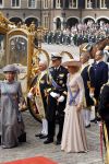Den Haag 21 september 2010
Prinsjesdag 2010 op het binnenhof en bij paleis Noordeinde. Koningin Beatrix Prins Willem Alexander Prinses Maxima Prins Constantijn Prinses Laurentien Pieter v Vollenhoven en Prinses Margriet
Peter Smulders bv