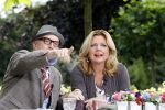 Eemnes 1 september 2010
Loretta Schrijver tijdens koffietijd. Kok Caspar Burgi en Andre v Duin als meneer Wijdbeens zijn ook aanwezig.
Peter Smulders bv