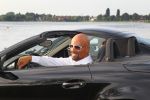 Aalsmeer, 16 Augustus 2010
Single & Fabulous Awards 2010
Maik de Boer in zijn Mercedes Cabrio
Foto Peter Smulders BV