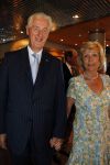 Venetie 4 juli 2010
Prinses Maxima doopt de nieuwe Amsterdam cruiseschip van de Holland America Line in Venetie. Martin Schroder met zijn vrouw
Peter Smulders bv
