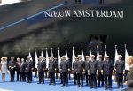 Venetie 4 juli 2010
Prinses Maxima doopt de nieuwe Amsterdam cruiseschip van de Holland America Line in Venetie.
Peter Smulders bv