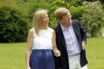 Wassernaar 5 juni 2010
Fotouurtje met Prinses Maxima Amalia Alexia Ariane en Prins Willem Alexander in de tuin van hun huis op de Horsten.
Peter Smulders bv