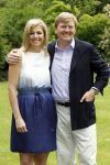 Wassernaar 5 juni 2010
Fotouurtje met Prinses Maxima Amalia Alexia Ariane en Prins Willem Alexander in de tuin van hun huis op de Horsten.
Peter Smulders bv