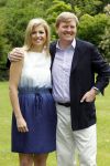 Wassernaar 5 juni 2010
Fotouurtje met Prinses Maxima Amalia Alexia Ariane en Prins Willem Alexander in de tuin van hun huis op de Horsten.
Peter Smulders bv