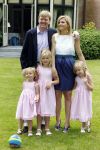 Wassernaar 5 juni 2010
Fotouurtje met Prinses Maxima Amalia Alexia Ariane en Prins Willem Alexander in de tuin van hun huis op de Horsten.
Peter Smulders bv