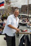 Amsterdam 21 augustus 2010
Menno Kohler met vriendin Floor bij sail. Menno is ruim 80 kg afgevallen.
Peter Smulders bv
