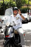 Amsterdam 25 augustus 2010
Menno Kohler op zijn vespa scooter
Peter Smulders bv