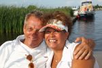 Sneek, 9 Augustus 2010
Mirella Jacobs ( van Frank & Mirella ) en haar tweede echtgenoot Harry
Foto Peter Smulders BV