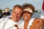 Sneek, 9 Augustus 2010
Mirella Jacobs ( van Frank & Mirella ) en haar tweede echtgenoot Harry
Foto Peter Smulders BV