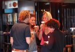 Amsterdam, 3 Juli 2010 Feest in Cafe Europub t.g.v. van de vrijlating Bavariababes Barbara Castelein en Mirte Nieuwpoort
Foto Peter Smulders BV