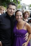Amsterdam 1 augustus 2010
Premiere Crazy Shopping in carre. Nurlaila Kareem met vriend
Peter Smulders bv