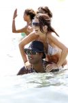 Ibiza 31 juli 2010
Patrick Kluivert en zijn vrouw Rosanna Kluivert Lima bij Blue Marlin.
Peter Smulders bv