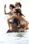 Ibiza 31 juli 2010
Patrick Kluivert en zijn vrouw Rosanna Kluivert Lima bij Blue Marlin.
Peter Smulders bv