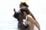 Ibiza 31 juli 2010
Patrick Kluivert en zijn vrouw Rosanna Kluivert Lima bij Blue Marlin.
Peter Smulders bv