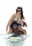 Ibiza 31 juli 2010
Patrick Kluivert en zijn vrouw Rosanna Kluivert Lima bij Blue Marlin.
Peter Smulders bv