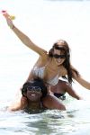 Ibiza 31 juli 2010
Patrick Kluivert en zijn vrouw Rosanna Kluivert Lima bij Blue Marlin.
Peter Smulders bv