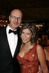 Amsterdam 8 december 2005
VIP avond miljonairs fair in Rai. 
Zakenman  Peter Siebers uit weert met vrouw