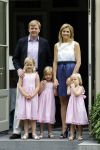 Wassernaar 5 juni 2010
Fotouurtje met Prinses Maxima Amalia Alexia Ariane en Prins Willem Alexander in de tuin van hun huis op de Horsten.
Peter Smulders bv