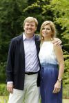 Wassernaar 5 juni 2010
Fotouurtje met Prinses Maxima Amalia Alexia Ariane en Prins Willem Alexander in de tuin van hun huis op de Horsten.
Peter Smulders bv