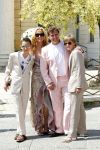 Sienna 17 juli 2010
Yolanthe Cabau v Kasbergen en Wesley Sneijder trouwen in Italie. Rene Natasja Didier en Maxim Froger
Peter Smulders bv