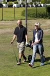 Brasschaat 24 juli 2010
Stacey Rookhuizen met haar nieuwe vriend Christoph op de golfbaan.
Peter Smulders bv