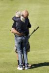 Brasschaat 24 juli 2010
Stacey Rookhuizen met haar nieuwe vriend Christoph op de golfbaan.
Peter Smulders bv