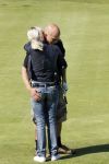 Brasschaat 24 juli 2010
Stacey Rookhuizen met haar nieuwe vriend Christoph op de golfbaan.
Peter Smulders bv
