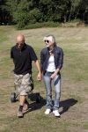 Brasschaat 24 juli 2010
Stacey Rookhuizen met haar nieuwe vriend Christoph op de golfbaan.
Peter Smulders bv