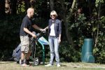 Brasschaat 24 juli 2010
Stacey Rookhuizen met haar nieuwe vriend Christoph op de golfbaan.
Peter Smulders bv