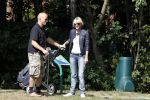 Brasschaat 24 juli 2010
Stacey Rookhuizen met haar nieuwe vriend Christoph op de golfbaan.
Peter Smulders bv