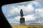 Den Oever, 29 Juli 2010
Standbeeld Ir. Lely op de Afsluitdijk tussen den Oever en Makkum
Foto Peter Smulders