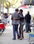 Amsterdam 15 september 2010
Sylvana loopt te dollen met een vriend op de cornelis schuytstraat.
Peter Smulders bv