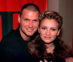 Tatjana met vriend Rene Ros