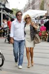 Amsterdam 25 augustus 2010
Tatjana met vriend Ronnie Rosenbaum op de pc hooftstraat.
Peter Smulders bv