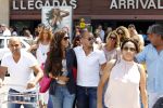 Ibiza 27 juli 2010
Wesley Sneijder en Yolanthe Cabau Sneijder arriveren met vrienden op ibiza voor het tweede gedeelte van hun huwelijksreis.
Peter Smulders bv