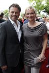 Amsterdam 1 augustus 2010
Premiere Crazy Shopping in carre. Wieneke Remmers met vriend
Peter Smulders bv