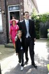 Amstelveen 1 juli 2010
Xander de Buisonje en Sophie trouwen in hun tuin. Zoontje Sem v Dijk geeft de ringen.
Peter Smulders bv
