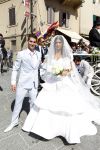 Sienna 17 juli 2010
Yolanthe Cabau v Kasbergen en Wesley Sneijder trouwen in Italie. Yolnathe met haar broer Xavier die haar weg gaf
Peter Smulders bv