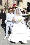Sienna 17 juli 2010
Yolanthe Cabau v Kasbergen en Wesley Sneijder trouwen in Italie. Yolnathe met haar broer Xavier die haar weg gaf
Peter Smulders bv