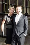 Den haag 11 september 2011
Barry Madlener met zijn vriendin Veronique Haarsma op het binnenhof.
Peter Smulders bv