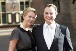 Den haag 11 september 2011
Barry Madlener met zijn vriendin Veronique Haarsma op het binnenhof.
Peter Smulders bv