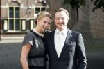 Den haag 11 september 2011
Barry Madlener met zijn vriendin Veronique Haarsma op het binnenhof.
Peter Smulders bv