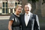 Den haag 11 september 2011
Barry Madlener met zijn vriendin Veronique Haarsma op het binnenhof.
Peter Smulders bv