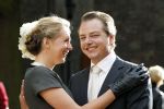 Den haag 11 september 2011
Barry Madlener met zijn vriendin Veronique Haarsma op het binnenhof.
Peter Smulders bv