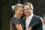 Den haag 11 september 2011
Barry Madlener met zijn vriendin Veronique Haarsma op het binnenhof.
Peter Smulders bv