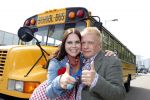 Amsterdam 2 september 2011
Presentatie tv station Peter Jan Rens. Hij gaat oa uitzenden vanuit een amerikaanse schoolbus. Peter jan met Bianca Leusink
Peter Smulders bv