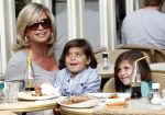 Amsterdam 17 augustus 2011
Connie Breukhoven met kleinkinderen op terras.
Peter Smulders bv