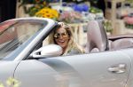 Amsterdam 25 augustus 2011
Danielle Overgaag doet boodschappen op de cornelis schuytstraat met haar porsche 911 cabrio.
Peter Smulders bv