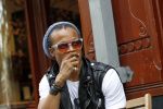 Amsterdam 17 augustus 2011
Edgar Davids op terras.
Peter Smulders bv